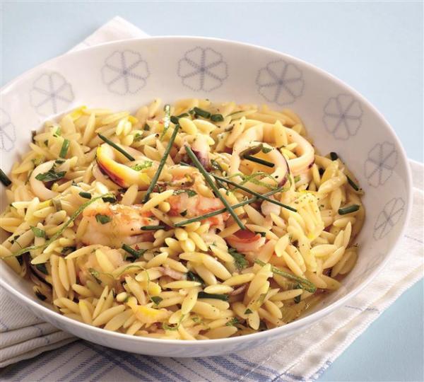 Γιουβέτσι με θαλασσινά