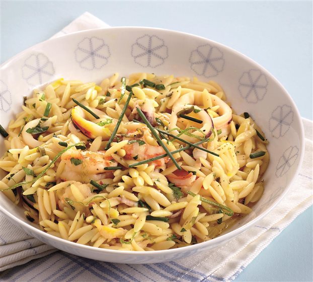 Γιουβέτσι με θαλασσινά