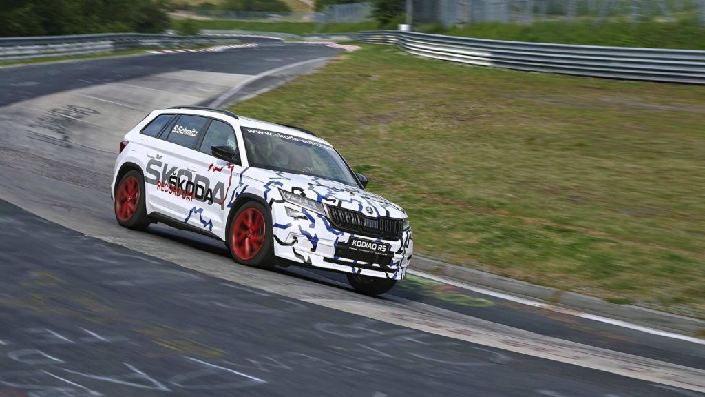 To Skoda Kodiaq RS καταγράφει ρεκόρ ταχύτητας στο Nurburgring