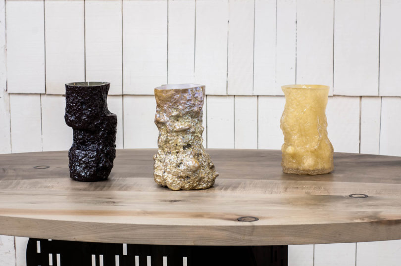 Βάζα από γυαλί και οξυγόνο