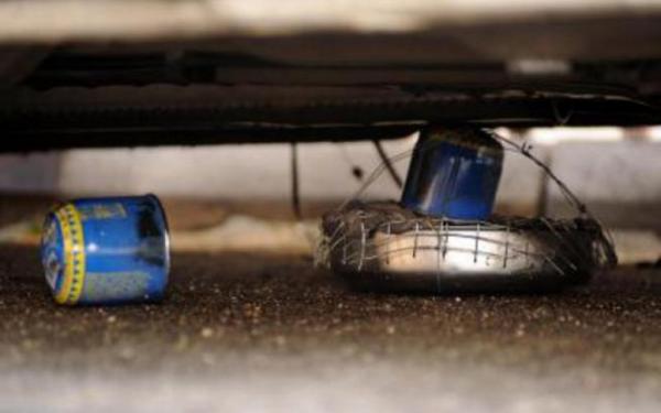 Επίθεση με γκαζάκια έξω από πολυκατοικία στην Θεσσαλονίκη