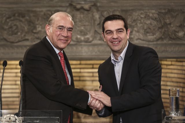 OECD’s Gurria calls for substantial Greek debt relief package