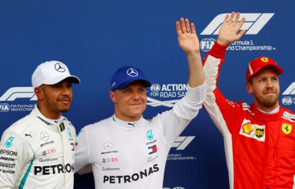 Ο Μπότας πήρε την pole position στο Γκραν Πρι της Αυστρίας