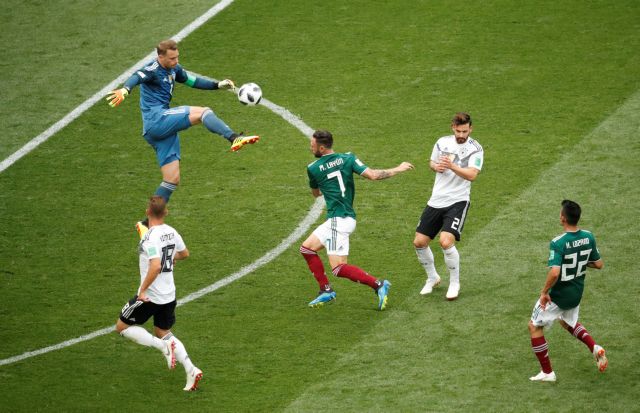 Livescore: Γερμανία - Μεξικό (0-1 τελικό) στον 6ο Όμιλο