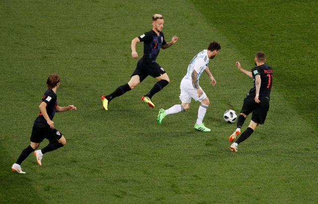 Livescore: Αργεντινή - Κροατία (0-3 τελικό)