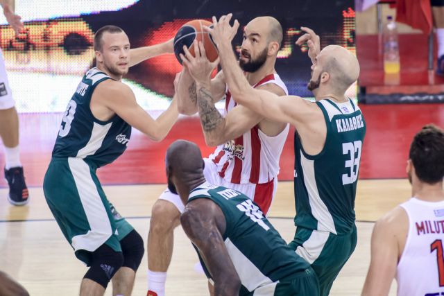 Live: Ολυμπιακός – Παναθηναϊκός (92-76 τελικό) στον 4ο αγώνα