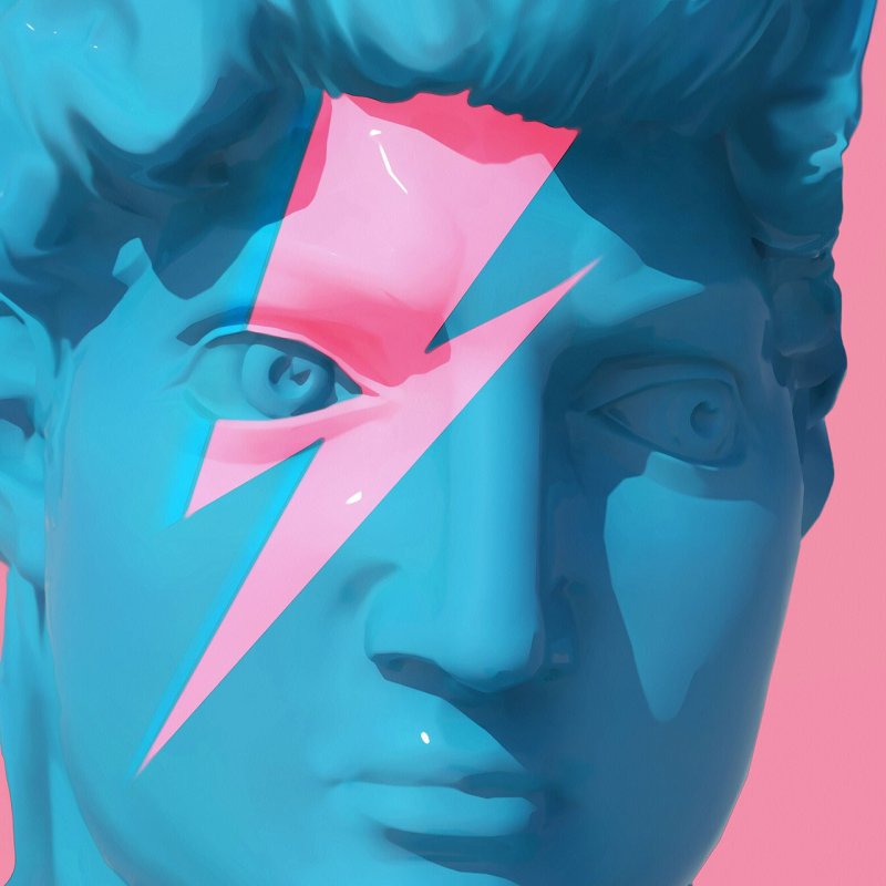 Ο Δαβίδ ντύνεται Ντέιβιντ Μπάουι