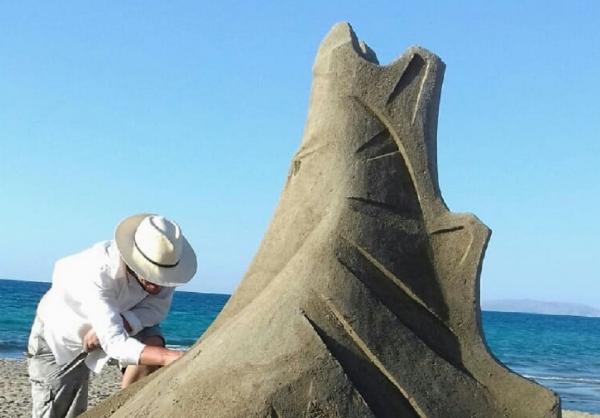 To 3o Φεστιβάλ Γλυπτικής στην Άμμο στην Αμμουδάρα