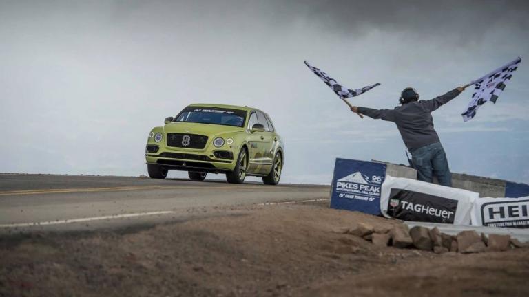 Η Bentley Bentayga το ταχύτερο SUV στο Pikes Peak