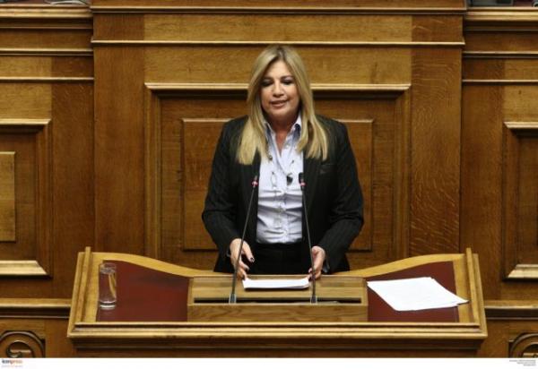 Γεννηματά σε Τσίπρα: Έρχεται η ώρα του λαού και η καταδίκη σας