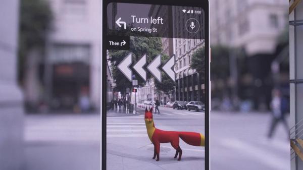 Google: Διευρυμένης πραγματικότητας «αλεπού» μας οδηγεί στους χάρτες