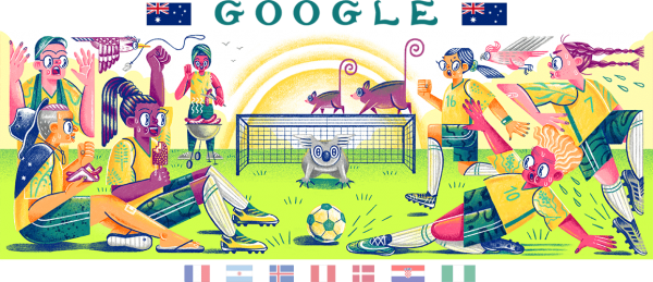 Στην τρίτη μέρα του Μουντιάλ είναι αφιερωμένο το Googlde Doodle