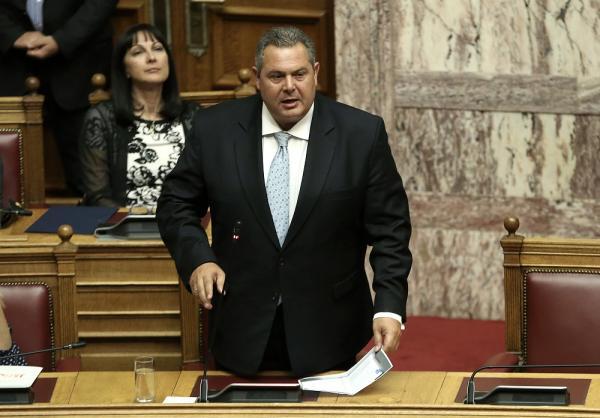 Καμμένος: Οι ΑΝΕΛ δεσμευόνται για μη κύρωση της συμφωνίας