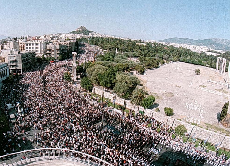 26 Ιουνίου του 1996: Η κηδεία του Ανδρέα Παπανδρέου και το λαϊκό προσκύνημα