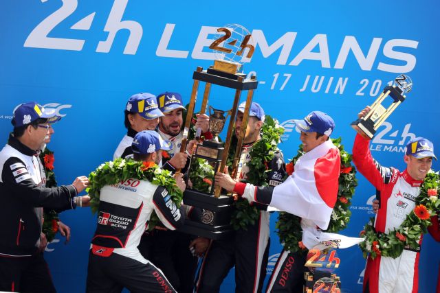 Θρίαμβος της Toyota στο Λε Μαν, κοντά σε ιστορικό ρεκόρ ο Αλόνσο