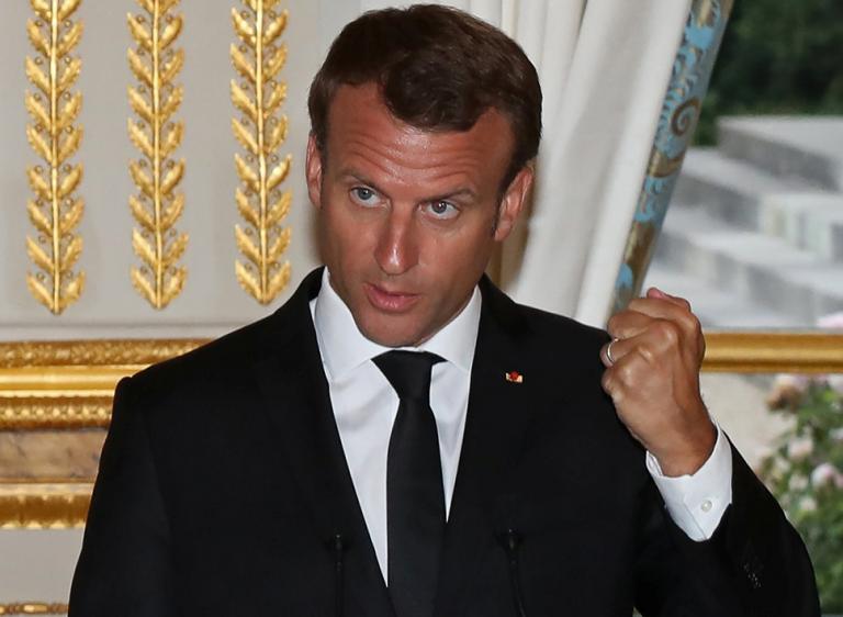 Μακρόν: Θέλω να συνεχίσω τον διάλογο με την Ιταλία για το μεταναστευτικό