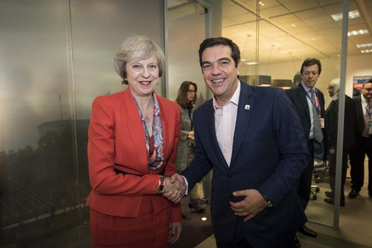 Την Τρίτη η συνάντηση του Αλέξη Τσίπρα με την Τερέζα Μέι