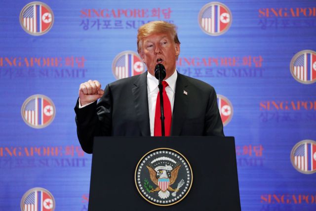 Τραμπ: Έτοιμοι με τον Κιμ να ανοίξουμε νέο κεφάλαιο στην ιστορία των χωρών μας