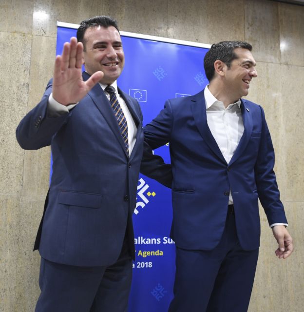Guarded optimism on FYROM solution after Tsipras, Zaev talks