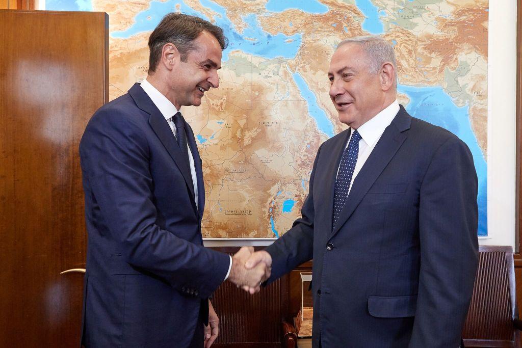 Εμπόριο, τουρισμός και ενέργεια στη συνάντηση Μητσοτάκη – Νετανιάχου