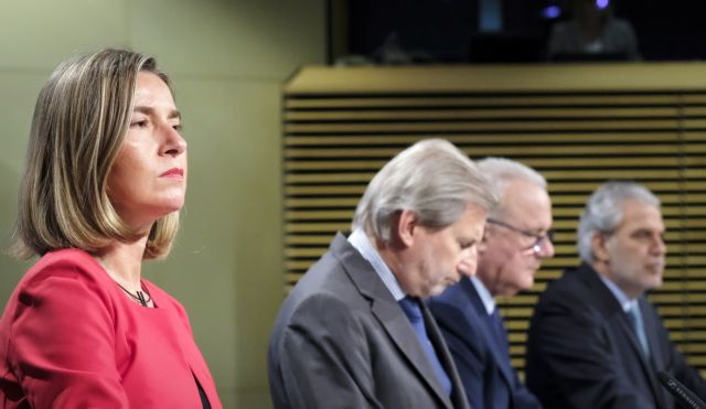 Μογκερίνι για Σκοπιανό: Όλα τα κόμματα της Ευρωβουλής στηρίζουν τη συμφωνία