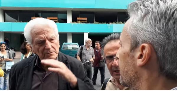 «Επίθεση» πολίτη σε Μηταφίδη για τη Μακεδονία: Κοιμάστε το βράδυ;