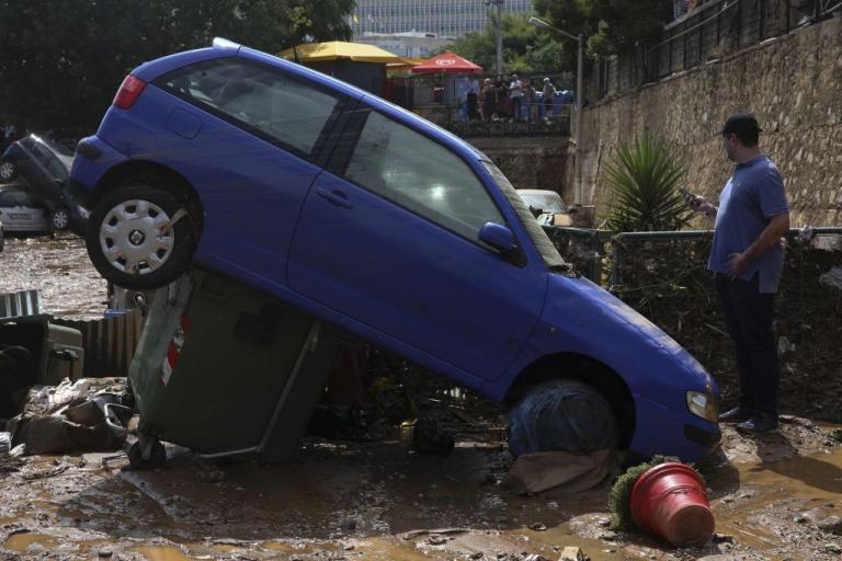 Η βροχή «έπνιξε» το Μαρούσι