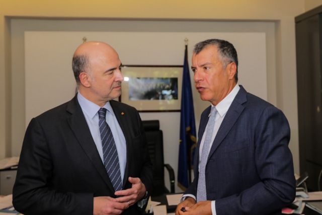 Προβληματισμό για τα πλεονάσματα εξέφρασε ο Θεοδωράκης στον Μοσκοβισί