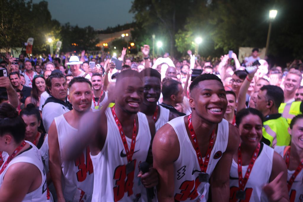 Αγώνα δρόμου 5 χιλιόμετρων οργάνωσαν τα αδέρφια Αντετοκούνμπο