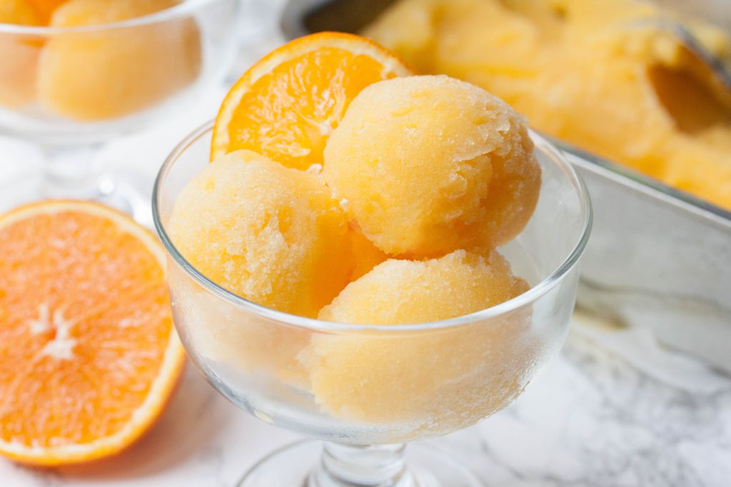 Εύκολη συνταγή για σορμπέ πορτοκάλι