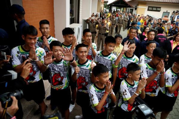 Ταϊλάνδη: Τα 12 αγόρια περιέγραψαν την εμπειρία τους