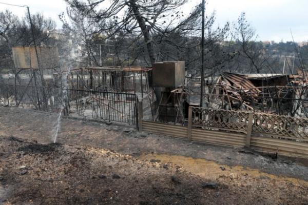 Μαρτυρία : Κάηκαν όλα μάρμαρα, κλιματιστικά, έπιπλα