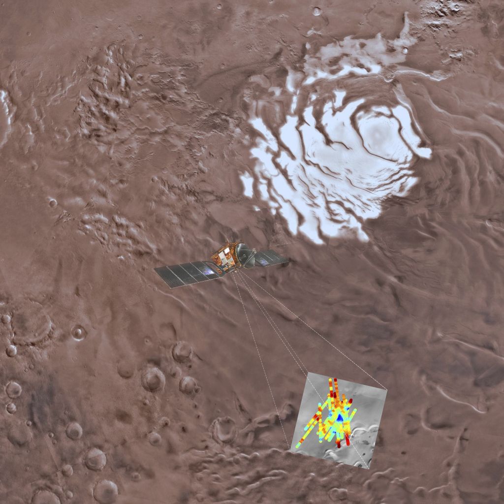Τεράστια λίμνη νερού ανακαλύφθηκε σε υγρή μορφή στον Άρη
