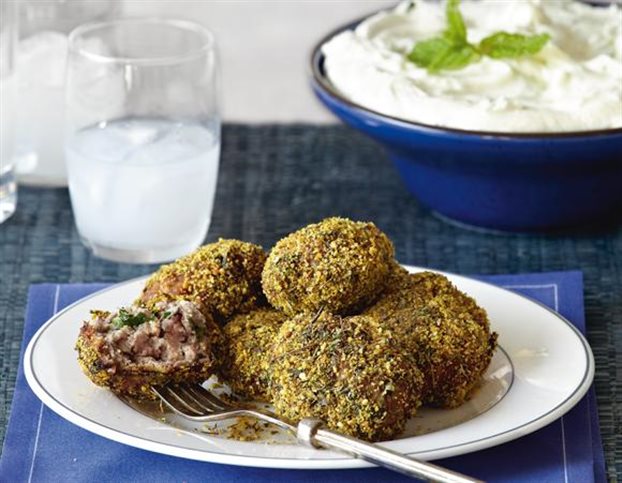 Κεφτέδες με κρούστα από μυρωδικά