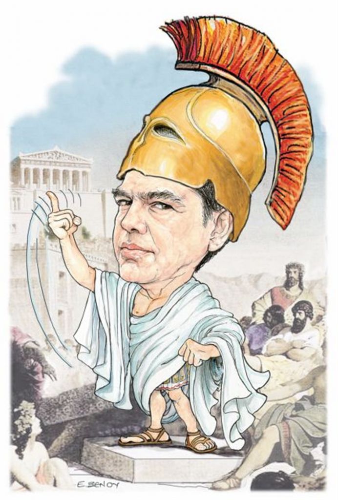 Το σκίτσο της Έφης Ξένου στα «Νέα» την Τετάρτη 18 Ιουλίου 2018