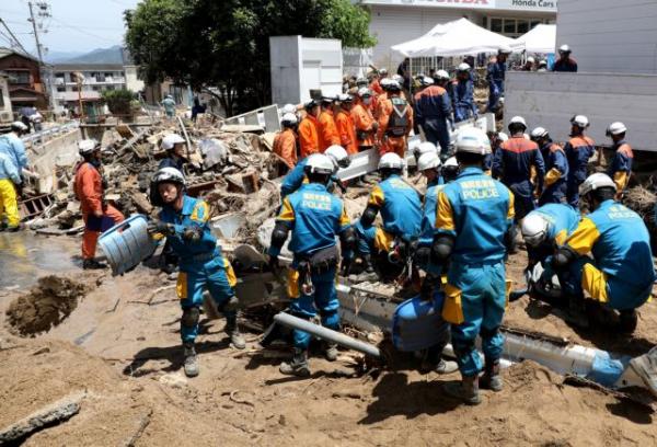 Ιαπωνία: Στους 179 οι νεκροί από πλημμύρες και κατολισθήσεις