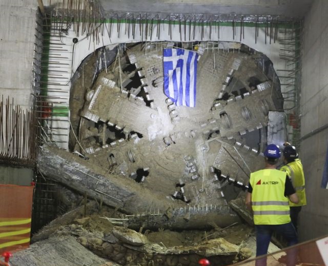 Θεσσαλονίκη: Ολοκληρώνεται το άνοιγμα των σηράγγων του Μετρό