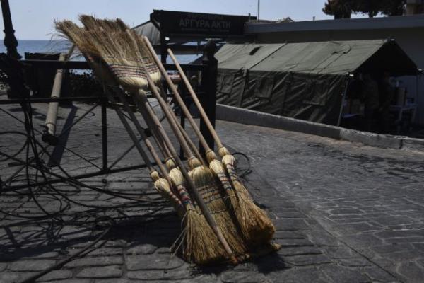Μάτι : Εργασίες αποκατάστασης των ζημιών