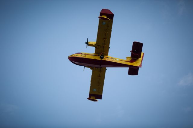 Χανιά: Σε εξέλιξη η πυρκαγιά στην περιοχή «Κακόπετρο»