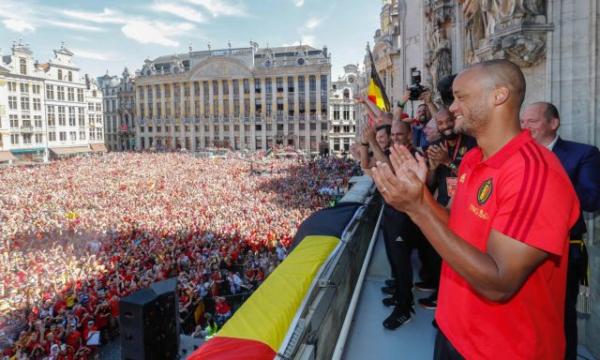Μουντιάλ 2018 : Αποθεωτική υποδοχή για τους παίκτες του Βελγίου [Εικόνες]