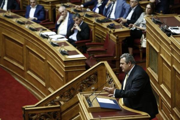 Νέο παραλήρημα Καμμένου: Ψευτομακεδονομάχοι θέλουν να ρίξουμε την κυβέρνηση