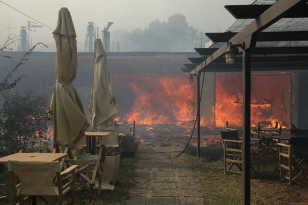 Disaster with over 60 dead in Attica wildfires