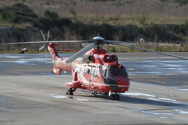 Με Super Puma μεταφέρθηκε ο 11χρονος που τραυματίστηκε στον Όλυμπο