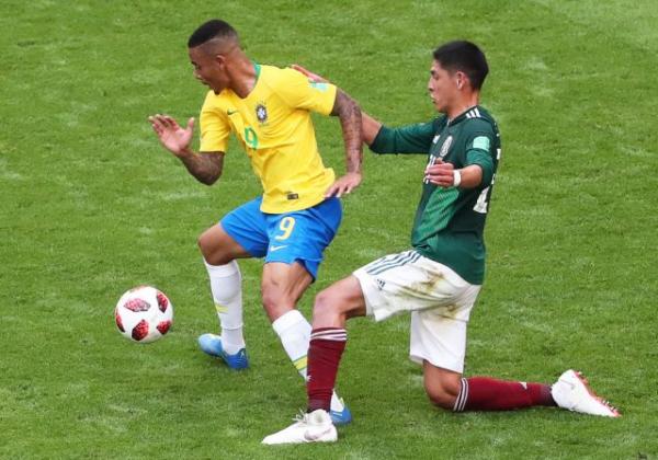 Livescore: Βραζιλία-Μεξικό (2-0 Τελικό)