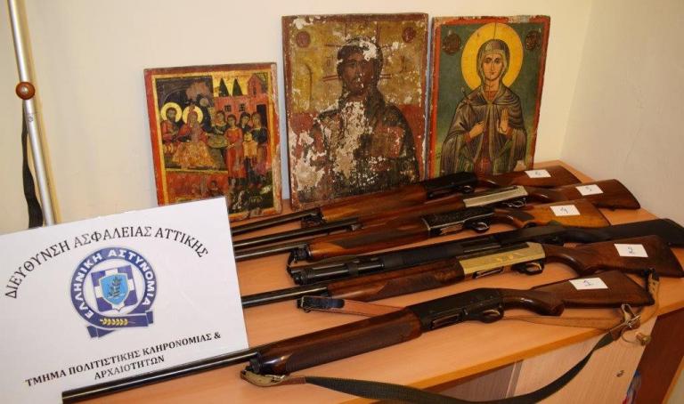 Συνελήφθησαν πατέρας και γιος για αρχαιοκαπηλία