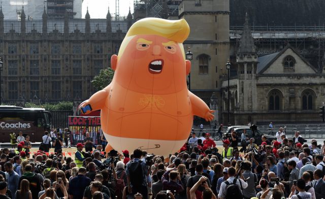 Το... μπαλόνι «μωρό Τραμπ» σύντομα στον ουρανό των ΗΠΑ