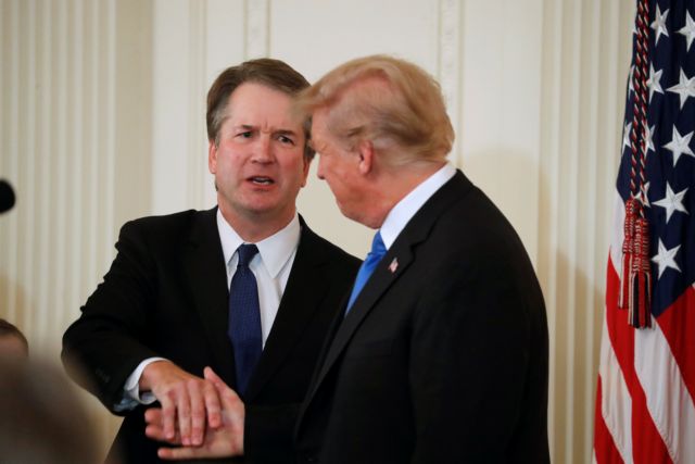 Ο Τραμπ επέλεξε τον Μπρετ Κάβανο για το Ανώτατο Δικαστήριο