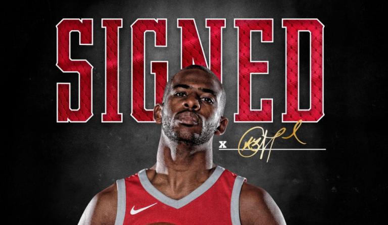 Ο Κρις Πολ ανανέωσε για τέσσερα χρόνια με τους Χιούστον Ρόκετς