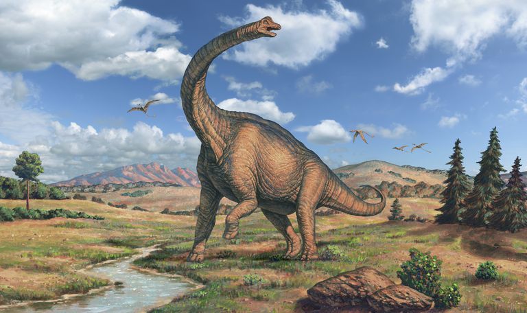 O Μεγαλοπόδης υπήρξε και ήταν Βραχιόσαυρος