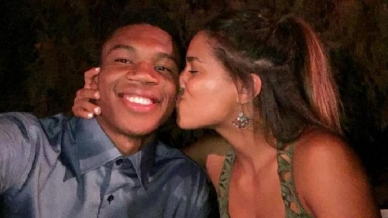 Με τον έρωτά του στη Ρώμη ο Αντετοκούνμπο [Εικόνες]